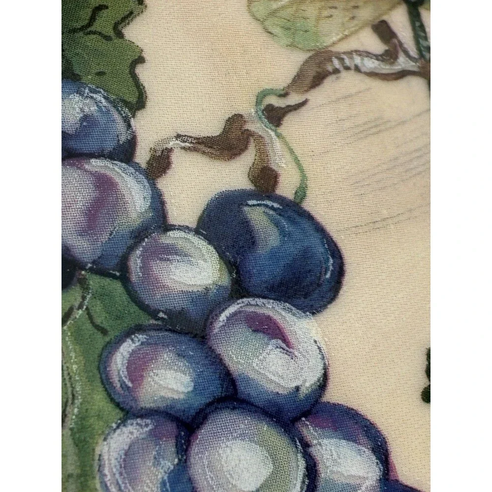 Tracy Porter Claret Collection 4 Salad Plate Dream Delicious Grape Dragonfly Vtg